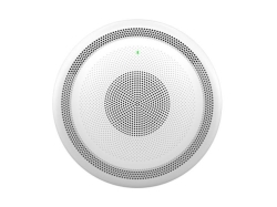 SIP/Multicast Talk-Back Speaker, 3 directional mics, 1 omnidirectional mic, 15W HD speaker, 1x Ethernet 10/100 PoE, Wi-Fi, no PSU
