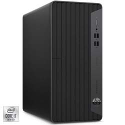 Sistem Desktop PC HP 400 G7 MT cu procesor Intel® Core™ i7-10700 pana la 4.80 GHz, Comet Lake, 16GB DDR4, 512GB SSD, AMD Radeon R7 430 2GB, DVD-RW, Windows 10 Pro