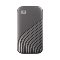 SSD Extern WD My Passport™ 2TB, USB 3.2 Gen2 Type-C/A, NVMe, Space Gray