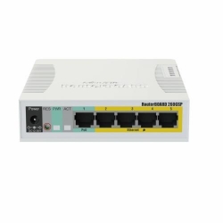 Switch MikroTik CSS106-1G-4P-1S, 5 porturi