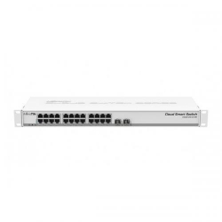 Switch MikroTik CSS326-24G-2S+RM, 24 porturi, PoE