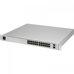 Switch Ubiquiti USW-PRO-24-POE-EU, 24 porturi, POE
