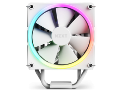 Cooler Procesor NZXT T120 RGB, Alb, compatibil Intel LGA 1700, 1200, AMD AM5, AM4