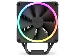 Cooler Procesor NZXT T120 RGB, Negru, compatibil Intel LGA 1700, 1200, AMD AM5, AM4
