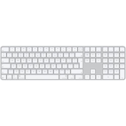 Tastatura Apple Magic Keyboard (2024) cu Touch ID si Numeric Keypad, RO KB, Alb