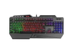 Tastatura Natec Fury Skyraider, RGB LED, USB, Black