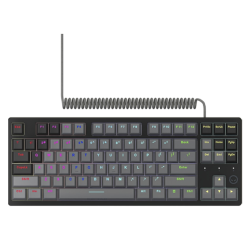 Tastatura Lorgar Azar 514TKL, Wired RGB Negru/Gri