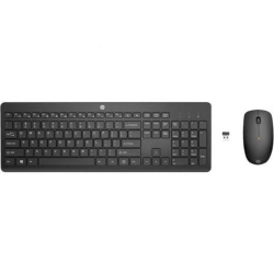 Tastatura si mouse HP, QWERTY, 1600 dpi, negru