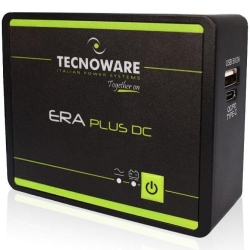 UPS, TECNOWARE, UPS ERA PLUS DC – USB 5VDC 2A, USB-C 5V/9V/12V/15V/20V.