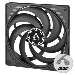 Ventilator Arctic P14 Slim PWM PST Black, 140mm