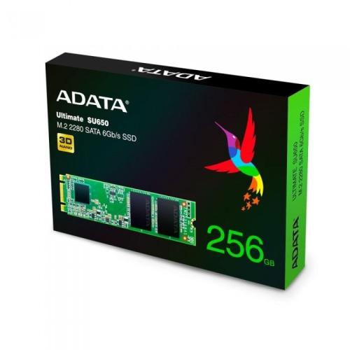 Solid-State Drive, Adata, M.2 2280, negru, 256Gb
