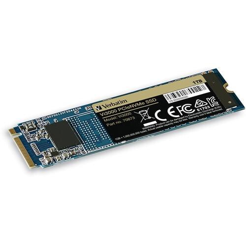 Solid State Drive (SSD) Verbatim Vi3000, 1TB, PCIe Gen.3 NVMe, M.2